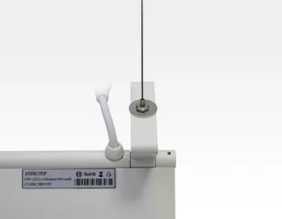 10W LED Lichtbalken Silber 120Grad Neutral Weiß / 4000-4500K 810lm 230VAC L646mm — Bild 3