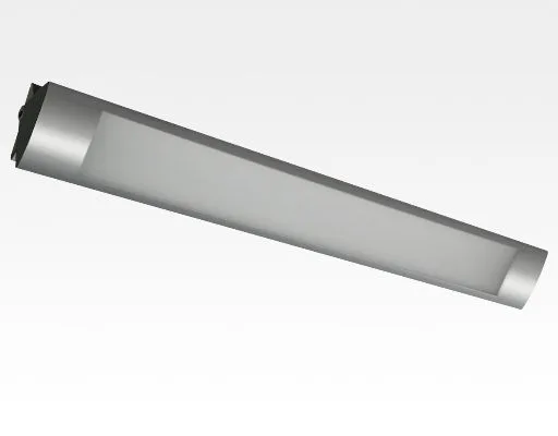 10W LED Lichtbalken Silber 120Grad Warm Weiß / 2800-3200K 760lm 230VAC L646mm