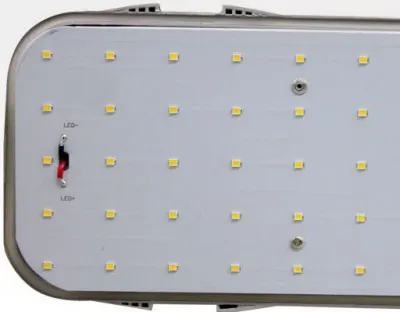 60W LED Feuchtraum Wannenleuchte Kunststoff Neutral Weiss / IP65 230VAC 1575mm — Bild 6