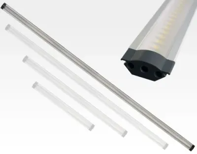 10W LED Lichtleiste 100cm 650lm Warm Weiß / 12VDC 100Grad -Ausstellungsstück mit kleinen Schönheitsfehler