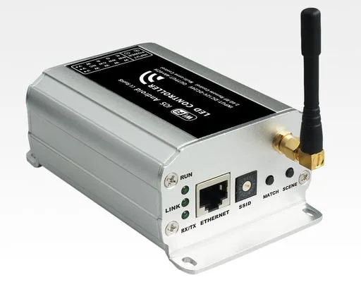 LED RGB Steuermodul WiFi kompatibel Android/iOS 12 Zonen / für 12-24VDC dimmen und RGB Abläufe - LTECH WiFi-104