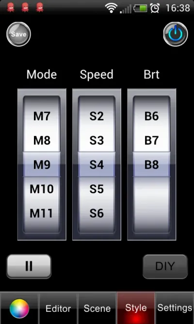 LED RGB Modul zum steuern mit SmartPhone/Tablet, Android/iOS / für 12-24VDC max. 3x3A mit Easy Stecker — Bild 5