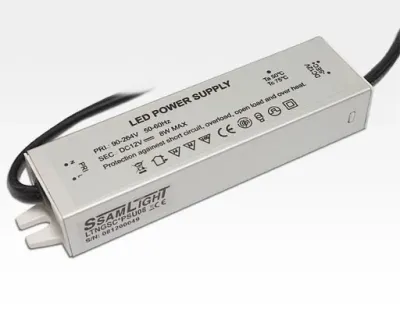 8W LED Netzteil für LTSPSC/LTRLSC-Serie / IP20 Ein Ausgang 12VDC mit Easy Stecker — Bild 3