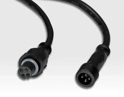 5m Anschlusskabel IP67 Easy Stecker RGB 4-polig / female to male für LTSPSC/RLSC-Serie — Bild 2