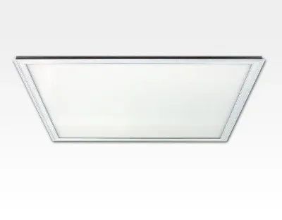 27W LED Paneel silber quadratisch Tageslicht Weiß dimmbar / 1850lm 110Grad 620x620mm 230VAC