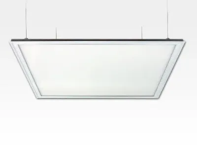 36W LED Paneel silber quadratisch Warm Weiß dimmbar / 2380lm 110Grad 620x620mm 230VAC — Bild 2