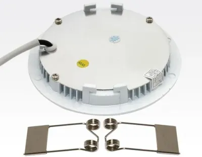 7W LED Paneel weiss WW 2700-3200K dimmbar 400lm 120Grad / D110 H14 LM95 230VAC -Ausstellungsstück mit kleinen Schönheitsfehler — Bild 2