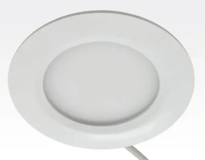 7W LED Paneel weiss WW 2700-3200K dimmbar 400lm 120Grad / D110 H14 LM95 230VAC