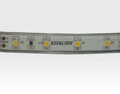 4,8W/m LED Lichtband Neutral Weiß Rolle 5m mit Easy Stecker / 300lm/m  60LEDs/m IP67 24VDC — Bild 2