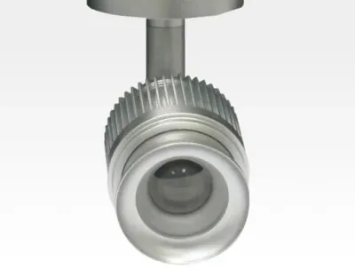 4W LED Fokus Mini Spot mit Halterung silber rund Warm Weiß / 3000K 220lm 230VAC 21-71Grad -Ausstellungsstück mit kleinen Schönheitsfehler — Bild 3