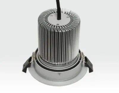 18W LED Spot silber frosted Neutral Weiß dimmbar / 900lm IP44 230VAC-Ausstellungsstück mit kleinen Schönheitsfehlern — Bild 4