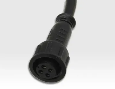 0,3W LED Outdoor Mini-Design Einbau Leuchte rund RGB / 9lm IP67 Easy Stecker 12VDC -Ausstellungsstück mit kleinen Schönheitsfehler — Bild 6