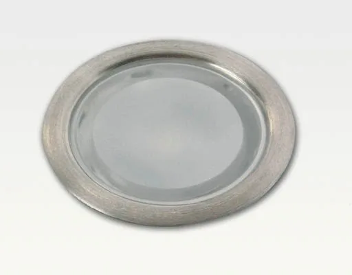 0,07W LED Outdoor Mini-Design Einbau Leuchte rund Warm Weiß / 3lm IP67 Easy Stecker 12VDC