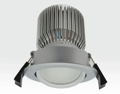 10W LED Spot silber frosted Warm Weiß / 650lm IP44 230VAC — Bild 3