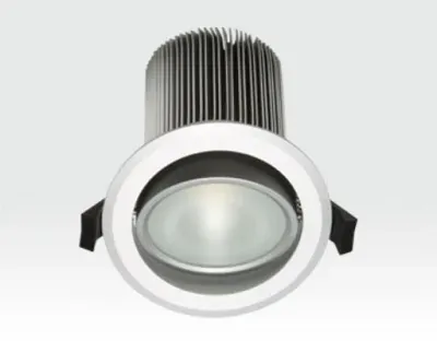 18W LED Spot silber frosted Warm Weiß dimmbar / 900lm IP44 230VAC — Bild 2