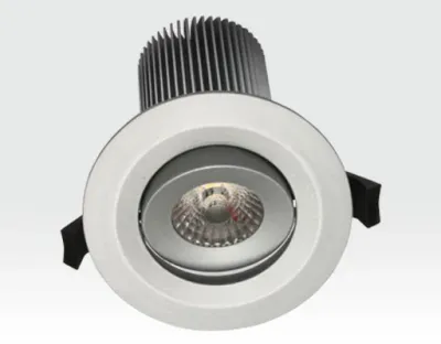 15W LED Einbau Leuchte silber Warm Weiß / IP44 230VAC — Bild 2