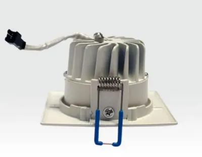 5W LED Einbau Spotleuchte weiß quadratisch Neutral Weiß / 4000-4500K 300lm 230VAC IP44 65Grad -Ausstellungsstück mit kleinen Schönheitsfehler — Bild 4