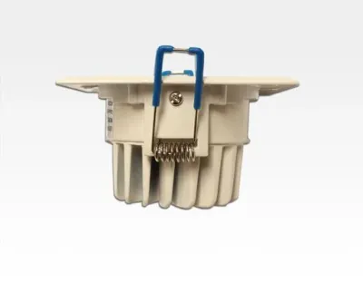 3W LED Einbau Spotleuchte weiß quagratisch Warm Weiß / 2700-3200K 180lm 230VAC IP44 65Grad — Bild 4