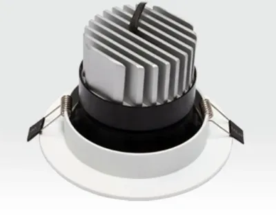 7W LED Einbau Spotleuchte weiß rund Warm Weiß / 2700-3200K 455lm 230VAC IP40 120Grad — Bild 3