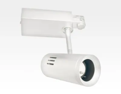 30W LED 3-Phasen Schienen Leuchte 24-60Grad einstellbar / weiss Warm Weiss 2800lm 230VAC -Ausstellungsstück mit kleinen Schönheitsfehler