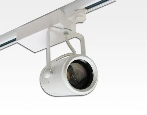 45W LED 3-Phasen Schienen Leuchte 24-60Grad einstellbar / weiss Warm Weiss 4800lm 230VAC -Ausstellungsstück mit kleinen Schönheitsfehler