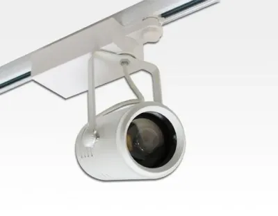 45W LED 3-Phasen Schienen Leuchte 24-60Grad einstellbar / weiss Warm Weiss 4800lm 230VAC -Ausstellungsstück mit kleinen Schönheitsfehler