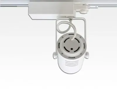 45W LED 3-Phasen Schienen Leuchte 24-60Grad einstellbar / weiss Warm Weiss 4800lm 230VAC -Ausstellungsstück mit kleinen Schönheitsfehler — Bild 2