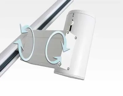 30W LED 3-Phasen Schienen Leuchte 24-60Grad einstellbar / weiss Warm Weiss 2800lm 230VAC — Bild 6