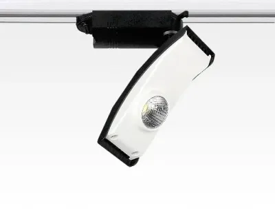 23W LED Leuchte weiss dimmbar 3 Phasen Schienen 33Grad 1600lm / Warm Weiss 3000K 230VAC -Ausstellungsstück mit kleinen Schönheitsfehler