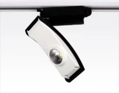 23W LED Leuchte weiss dimmbar 3 Phasen Schienen 33Grad 1600lm / Warm Weiss 3000K 230VAC — Bild 4