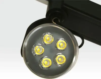 5W LED Schienen Leuchte für Ein-Phasen Schienen 30Grad / silber Neutral Weiss 300lm 230VAC — Bild 4