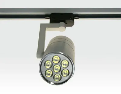 7W LED Schienen Leuchte für 3-Phasen Schienen 30Grad / weiß Neutral Weiss 420lm 230VAC — Bild 3