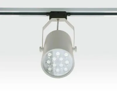 12W LED Schienen Leuchte für 3-Phasen Schienen / weiß Neutral Weiss 720lm 230VAC — Bild 2