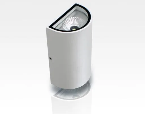 10W LED Wandleuchte Tageslicht Weiß Weiß / 1000lm IP54 230VAC