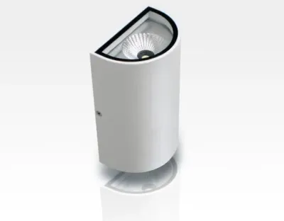 10W LED Wandleuchte Tageslicht Weiß Weiß / 1000lm IP54 230VAC