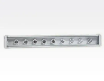 9W IP65 LED Wall Washer Fassadenstrahler RGB / 24VDC 500mm 120° dimmbar — Bild 2