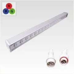 24W IP65 LED Wall Washer Fassadenstrahler RGB / 24VDC  1000mm 120° dimmbar — Bild 3