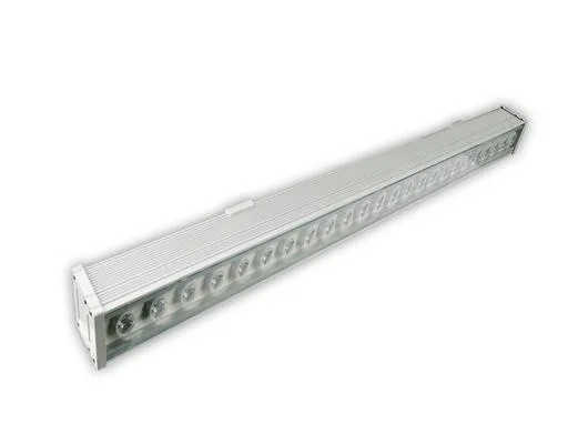 24W IP65 LED Wall Washer Fassadenstrahler RGB / 24VDC  1000mm 120° dimmbar - Achtung!! 4 Blaue LED's funktionieren nicht