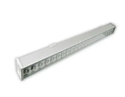 24W IP65 LED Wall Washer Fassadenstrahler RGB / 24VDC 1000mm 120° dimmbar