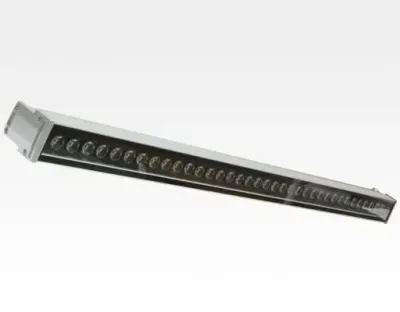 36W LED Wall Washer Fassadenstrahler Warm Weiß / 230VAC IP54 100cm 25Grad