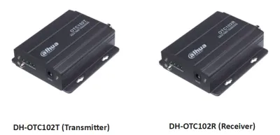 Koax HD-CVI -> Glasfaser Transmitter / Dahua OTC102T — Bild 2