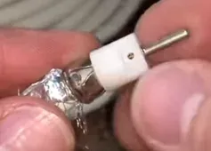 BNC-Stecker Quick Montage - VE 10 / für RG59 und RG174 — Bild 6