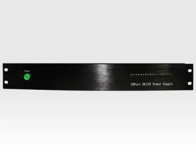 19" Rackmontage Netzteil 18 Ausgänge 20A 24VAC (Wechselspannung) 9Z 18OUT 1.5U