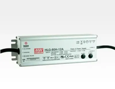 12VDC / 5A Netzteil 60W LED MeanWell / Für höhere Temperaturen bis 70°C — Bild 2