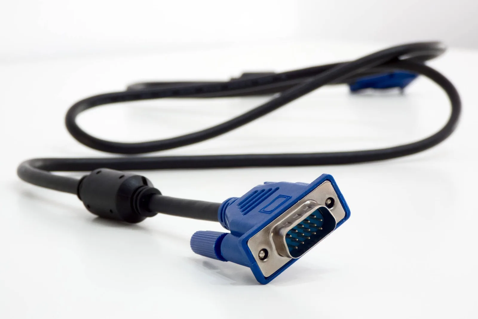 VGA Anschlusskabel 500cm Schwarz [1x VGA-Stecker - 1x VGA-Stecker] 