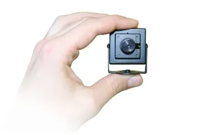 1/3" SONY Super HAD CCD Compact-Kamera Pinhole "KnopfDesign" / 420TVL 0.8Lux f3.7mm — Bild 2
