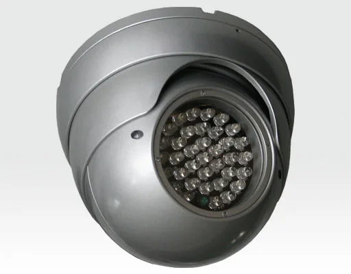 IR-LED Scheinwerfer Anti-Vandal 40m 15Grad IP68 12VDC / 36 IR-LEDs integr. Dämmerungsschalter