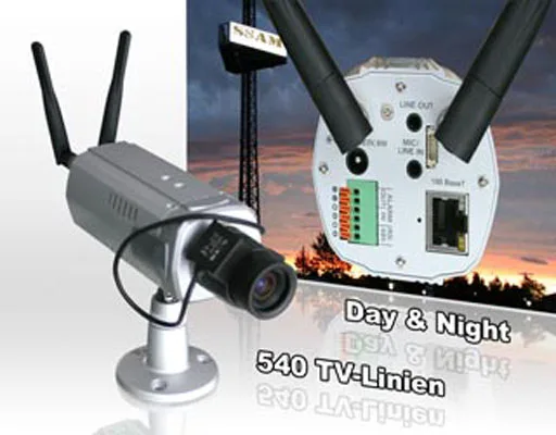 iCanTek 230WN Funk Day&Night Kamera Sony Super HAD CCD / Dual Stream MPEG4 + JPEG