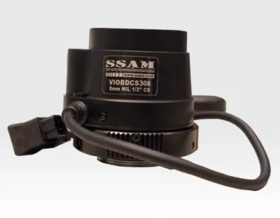 1/3" Objektiv 8 mm DC Auto Iris