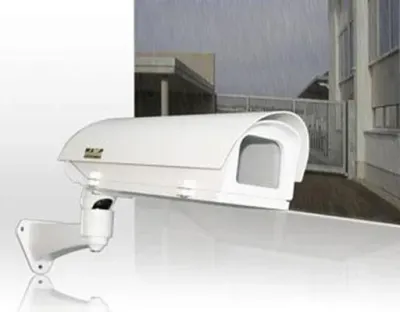 Wetterschutzgehäuse Outdoor Heizung 230V inkl. Wandarm / integriertes Kabelmanagement